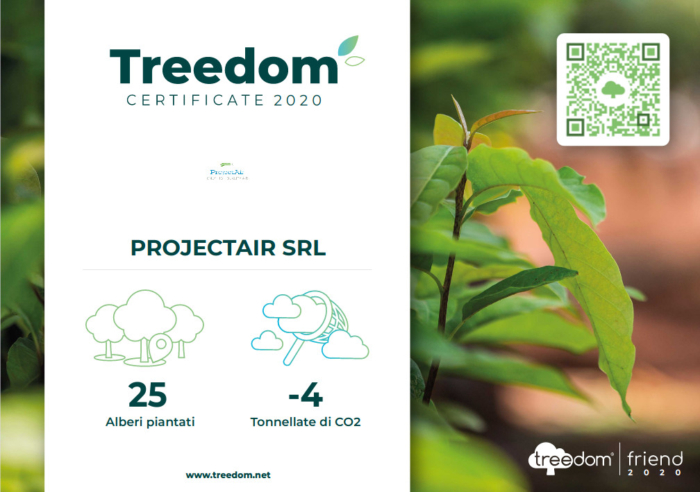 Certificato Treedom 2020